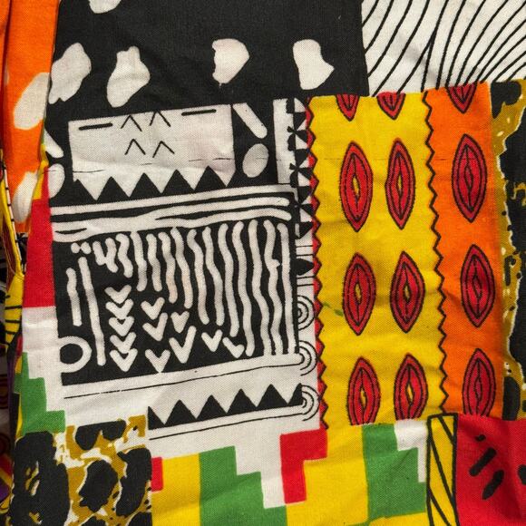 NWT Skirt Boho Hippie Colorful Patchwork Festival Maximalist Retro Maxi One Size - Picture 6 of 7